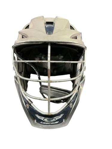 Used Cascade S Lacrosse Helmet Grey One Size 10743-S000491049