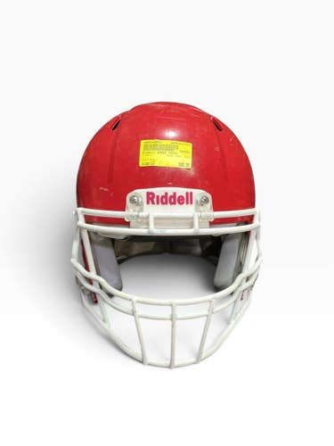 Used Riddell SPEED YOUTH FB Helmet Red LG 10743-S000492666