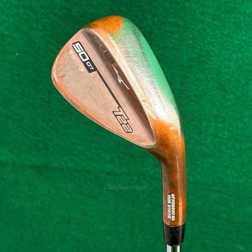 Mizuno T22 Copper 50-7S 50 Gap Wedge Dynamic Gold S400 Tour Issue Steel Stiff
