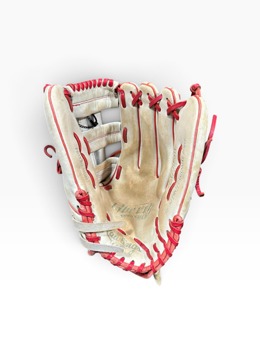 Used Rawlings LIBERTY ADVANCED BB/SB Glove RH Throw White 13" 11375-S000381558
