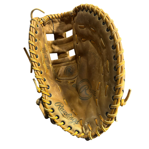 Used Rawlings RFM 5SB BB/SB First Base RH Throw Brown 14" 11375-S000378750