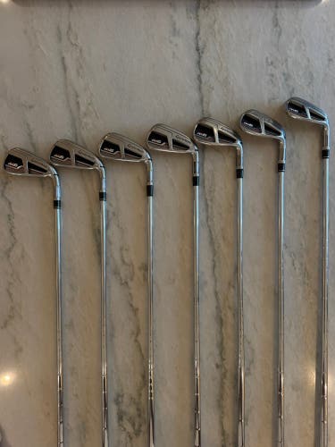 2019 TaylorMade M6 Right Handed Iron Set Stiff Flex (Used)