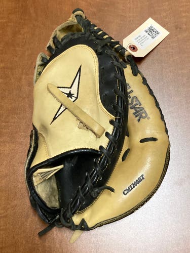 Used All Star CM1200BT Right Hand Throw Catcher's Baseball Glove 31.5"