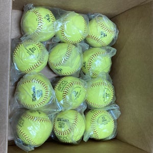 NEW Wilson Softball Dozen Pack