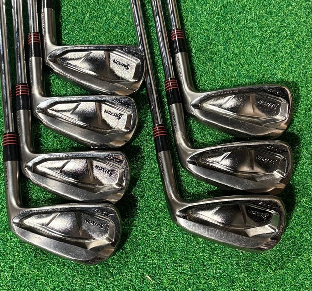 Srixon ZXi7 Iron Set 4-PW X-Stiff Dynamic Gold X100 130g RH Used