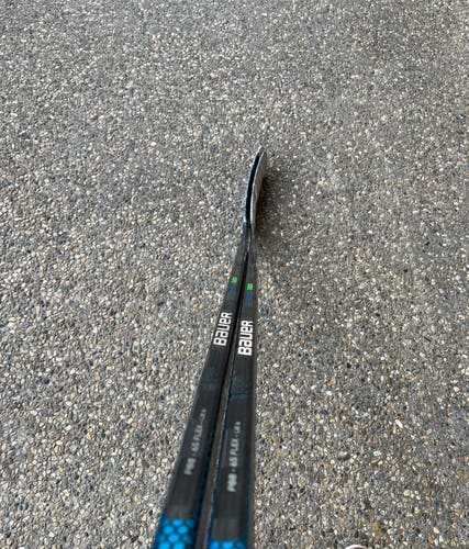 Intermediate Bauer Nexus Geo Hockey Stick Left Hand 65 Flex 2 Pack (Used)