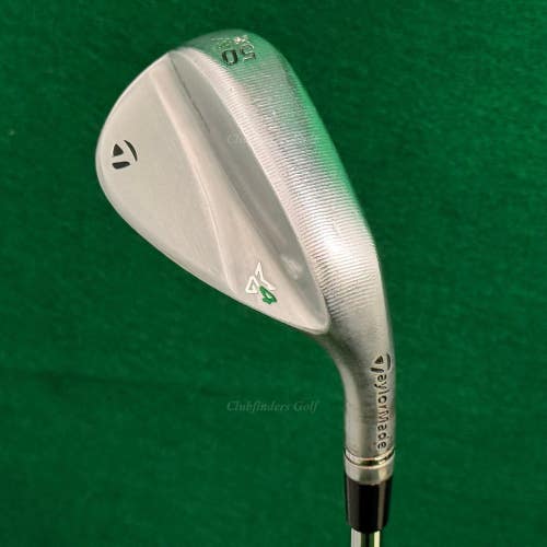 TaylorMade Milled Grind 4 MG4 Chrome 50-SB9 50 Gap Wedge DG 115 TI Wedge Flex