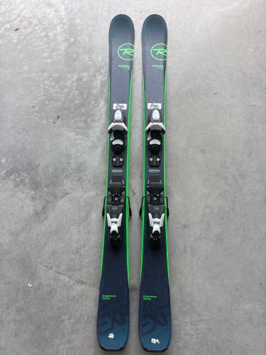 Rossignol Experience Pro 122 cm Skis With Look Kid-X 4.5 Bindings (Used)