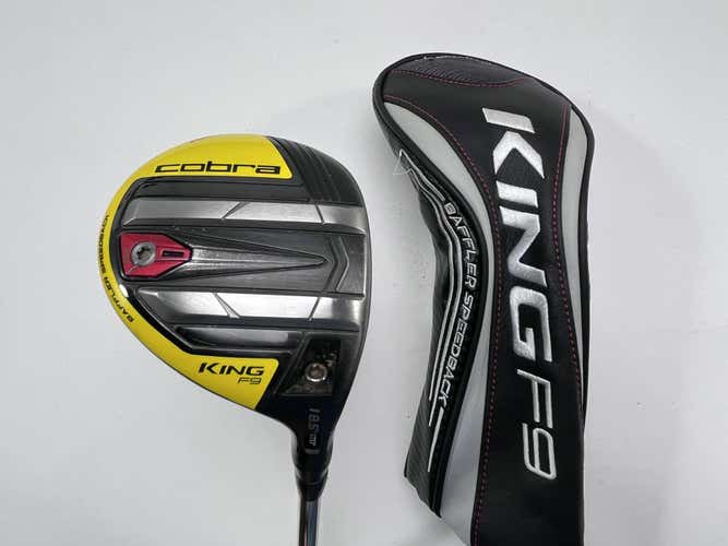 Cobra KING F9 Speedback 5-6 Fairway 18.5* Bassara GG 43x5ct Regular RH HC -1''