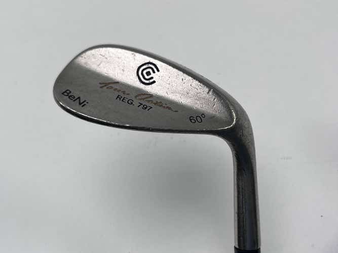 Cleveland 797 Beryllium Nickel Lob Wedge LW 60* True Temper Wedge Steel Mens RH