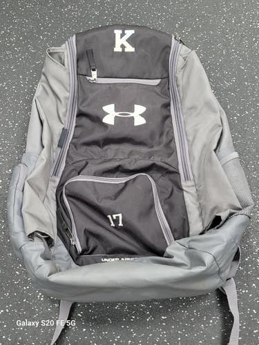 Used Under Armour Player Backpack Grey 11849-S000043602