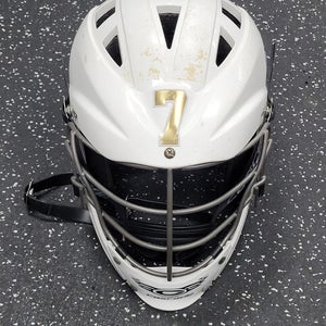 Used Cascade CS-R Lacrosse Helmet White One Size 11849-S000043601