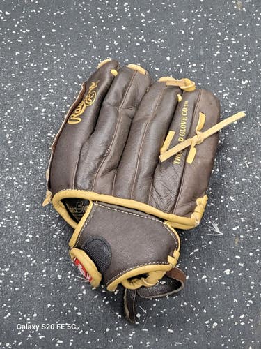 Used Rawlings H150BRC BB/SB Glove RH Throw Brown 11 1/2" 11849-S000043569