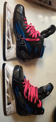 Bauer GSX Hockey Goalie Skates 10 (Used)