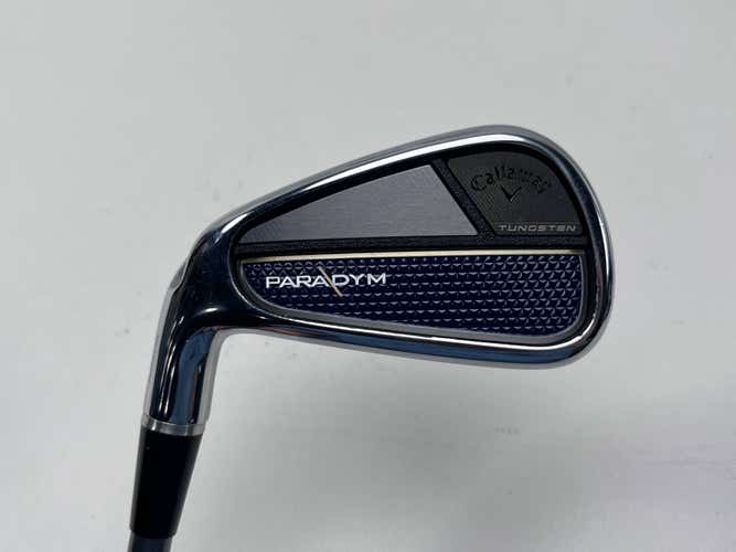 LEFTY Callaway Paradym Single 7 Iron Fitter Project X HZRDUS 5.5 65g Regular LH