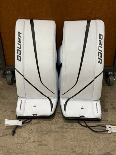 Used Youth Large Bauer Prodigy Goalie Leg Pads 24" | GREAT CONDITION