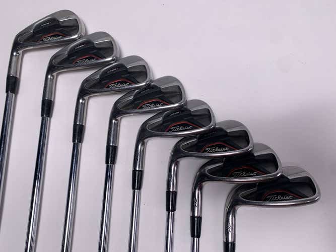 LEFTY Titleist 712 AP1 Iron Set 4-PW+GW True Temper Dynamic Gold S300 Stiff LH