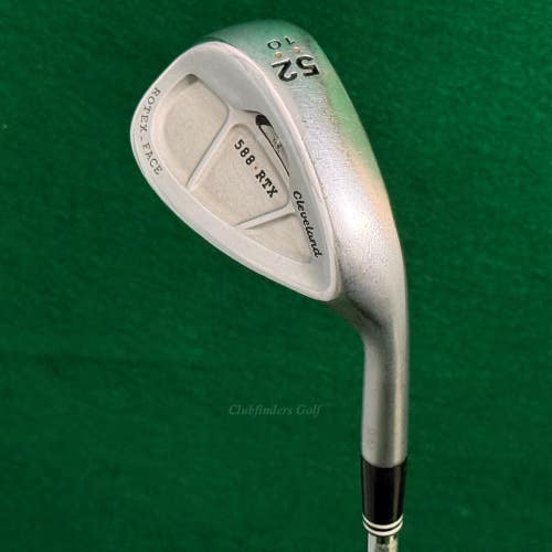 Cleveland 588 RTX Rotex Face Satin Chrome 52-10 52 Gap Wedge DG Wedge Flex