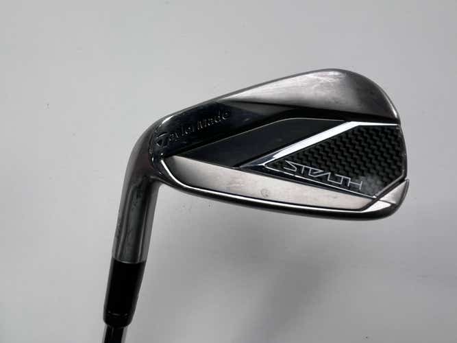 LEFTY TaylorMade Stealth Single 7 Iron Fitter KBS Max MT 85g Stiff Steel Mens LH