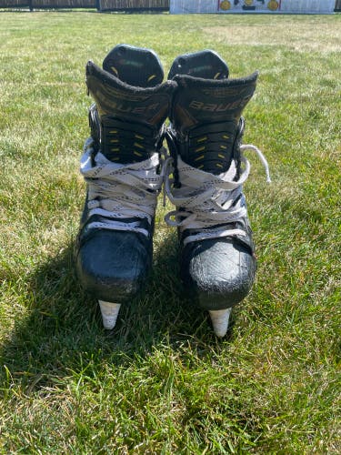 Bauer Supreme Ultrasonic Hockey Skates Regular Width 9 Ti Pulse 280 Runners