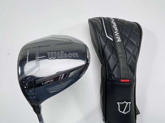 LEFTY Wilson DYNAPWR MAX Driver 10.5* UST Mamiya Helium NCT 4A Senior LH HC NEW