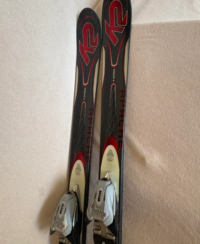 All Mountain 160 cm K2 Apache Radius X Skis With Bindings (Used)