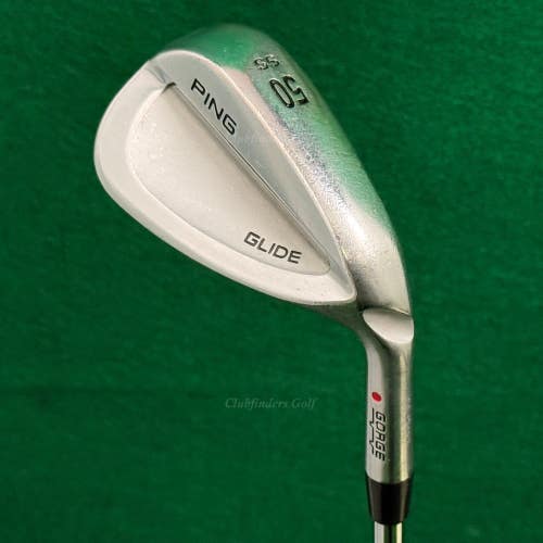 Ping Glide Gorge Red Dot 50-SS 50 Gap Wedge Stepped Steel Wedge Flex