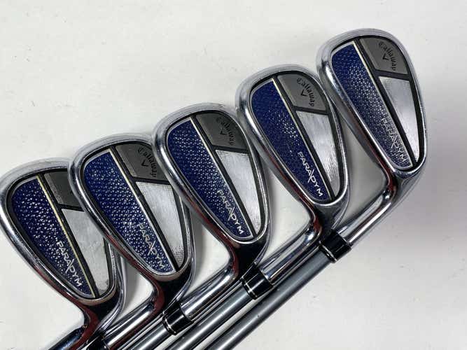 Callaway Paradym Iron Set 7-PW+AW HZRDUS 5.5 65g Regular RH -1/2''