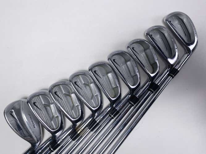 Nike Forged Pro Combo OS Iron Set 3-PW+SW  Dynamic Gold Stiff RH +1''