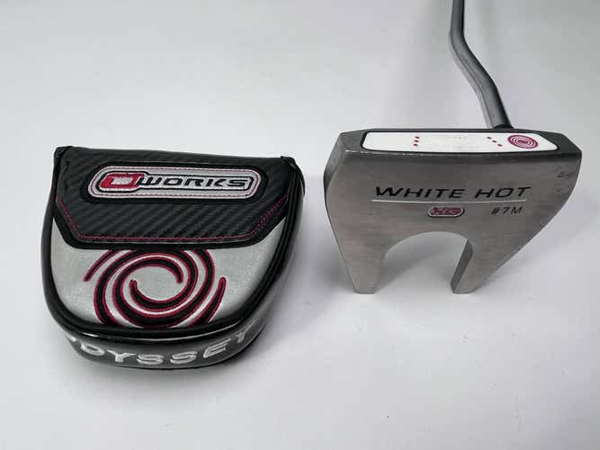 Odyssey White Hot XG 7 Mid Putter 41" Mens RH HC - NEW 17" Long Grip