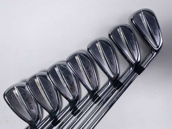 Titleist T200 2023 Iron Set 4-PW True Temper AMT Red S300 Stiff Steel RH +1''