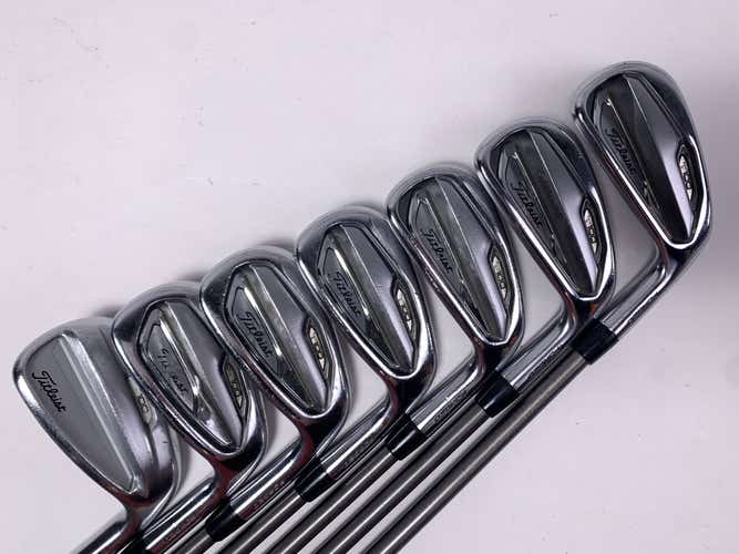 Titleist T100 Iron Set 5-PW+AW AeroTech SteelFiber i80 Regular RH