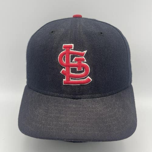 Vintage New Era St. Louis Cardinals Fitted Hat Wool Diamond Collection Size 7