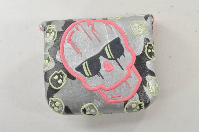 SWAG Golf Skulls Putter Mallet Putter Head Cover #226042
