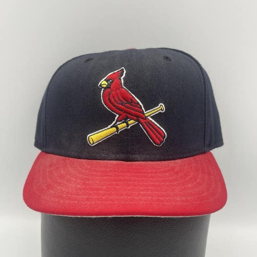 Vintage New Era St. Louis Cardinals Fitted Cap Hat Size 7 1/8 Wool Made In USA