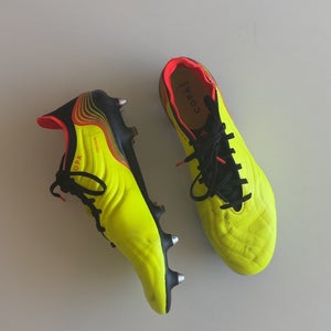 Yellow Size M 11.0 (W 12.0) Professional Softground Adidas Copa Cleats (Used)