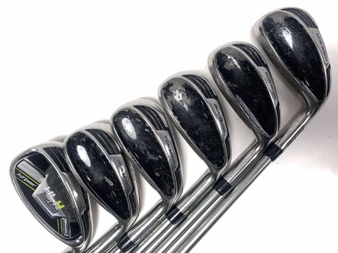 Tour Edge Hot Launch 4 Iron Set 6-PW+AW UST Mamiya HL4 65g Stiff RH