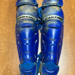 Blue Adult Easton Catcher's Leg Guard (Used) Pro-X