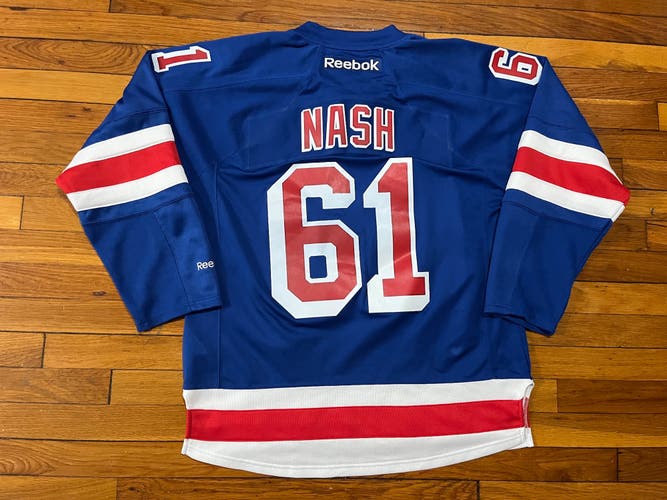 Rick Nash New York Rangers Reebok Premier Jersey Size M MSRP $225