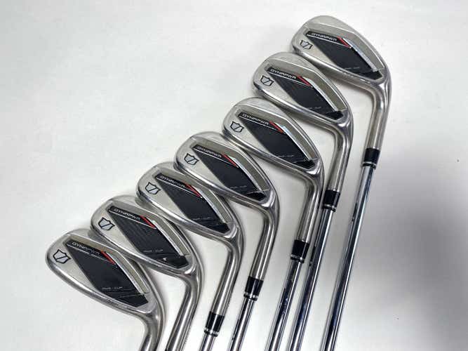 Wilson DYNAPWR MAX Iron Set 6-PW+GW+SW KBS Max HL Regular Steel Mens RH