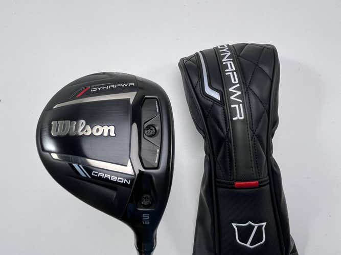 Wilson DYNAPWR Carbon 5 Fairway Wood 18* UST Mamiya Linq 7X X-Stiff RH HC NEW
