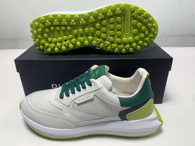 Duca Del Cosma Davanti 2 Golf Shoes White Men's SZ 8 NIB