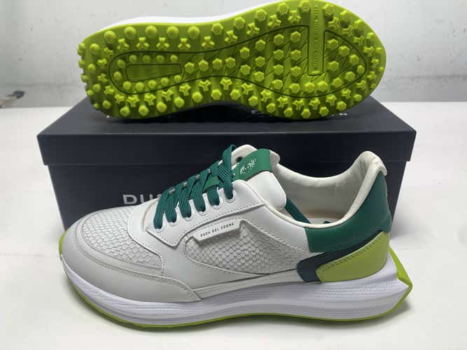 Duca Del Cosma Davanti 2 Golf Shoes White Men's SZ 9 NIB