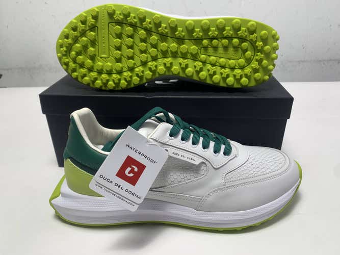 Duca Del Cosma Davanti 2 Golf Shoes White Men's SZ 11 NIB