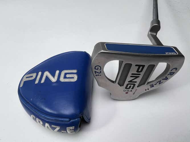 Ping G2i Craz-E Heel Shaft Putter 35.5" Red Dot 1* Flat Mens RH HC
