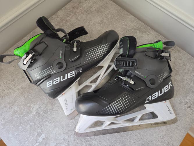 Bauer Konekt Hockey Goalie Skates Regular Width 8 (Used)