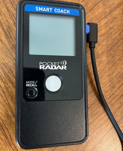 Pocket Radar SMART COACH Model SR1100 with power bank and tripod adaptor (Used)