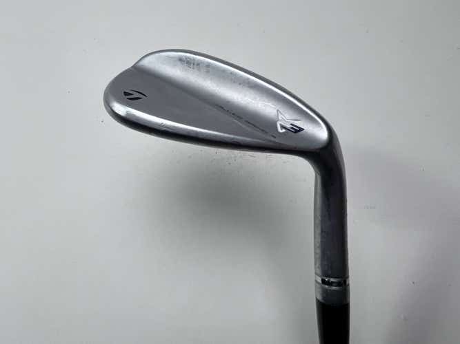 TaylorMade Milled Grind 3 Raw Chrome Lob Wedge LW 60* 10 SB Project X Stiff RH