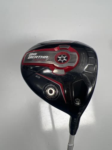 Callaway Big Bertha Alpha Right Handed Driver 10.5 Loft Graphite Shaft (Used)