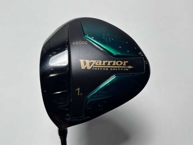 LEFTY Warrior Black Custom Golf Driver 9* Warrior Regular Graphite LH Oversize